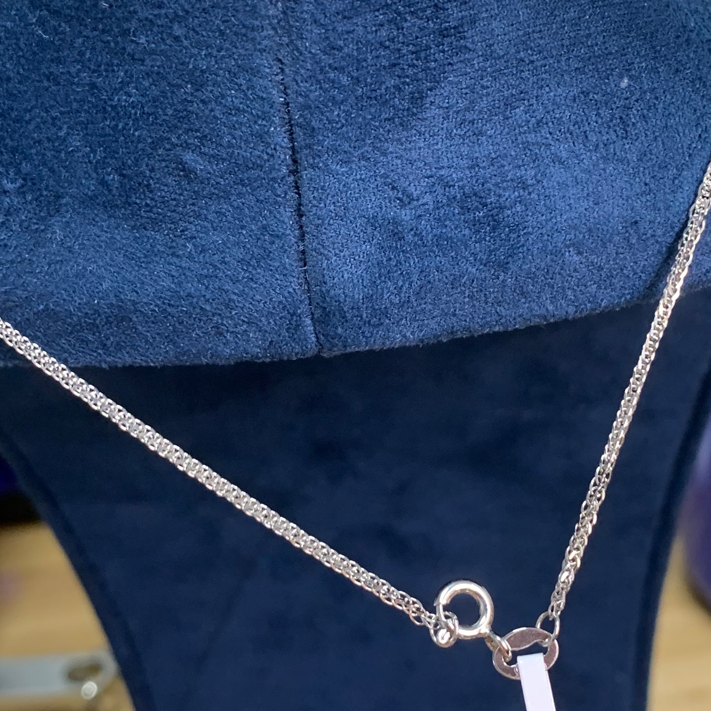 「Buy 1 get 1 band for free」2CT Moissanite 925 sterling silver necklace
