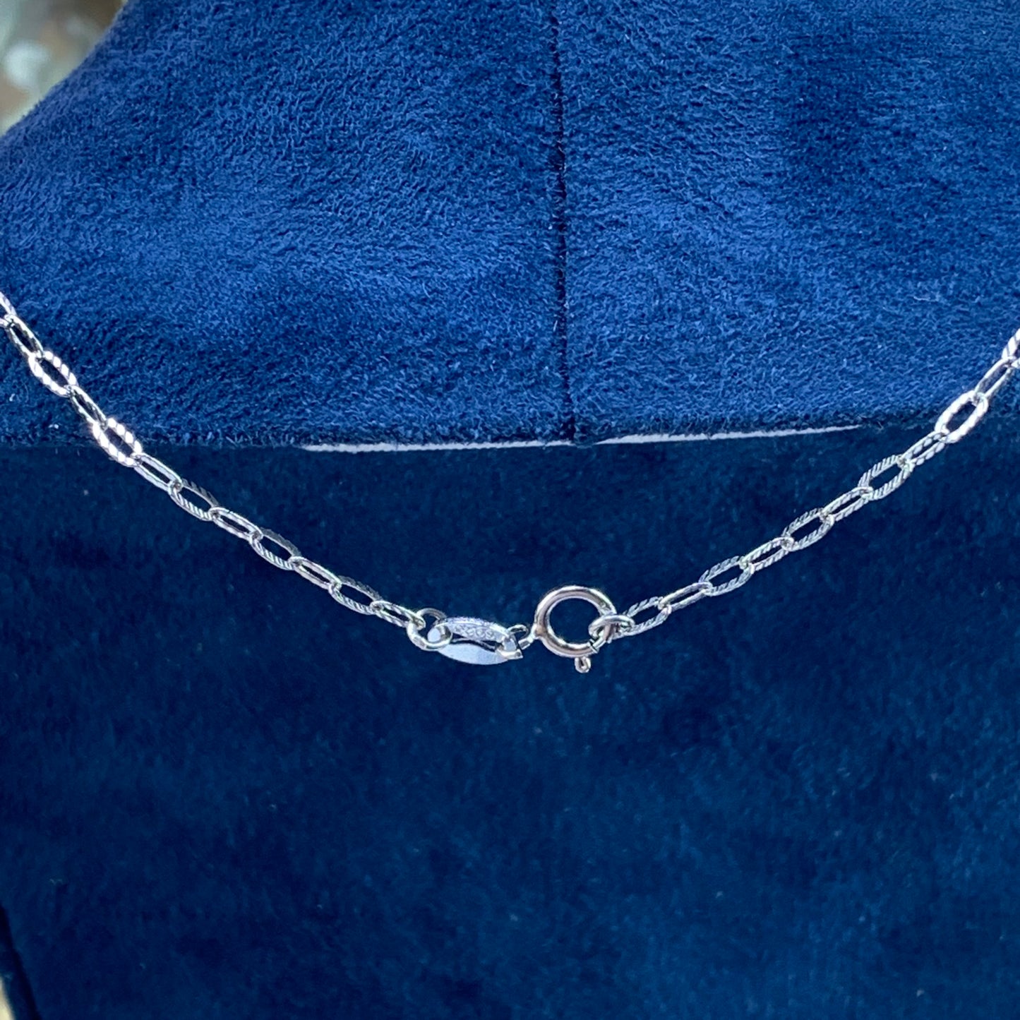 0.8CT S925 sterling silver Moissaniote necklace